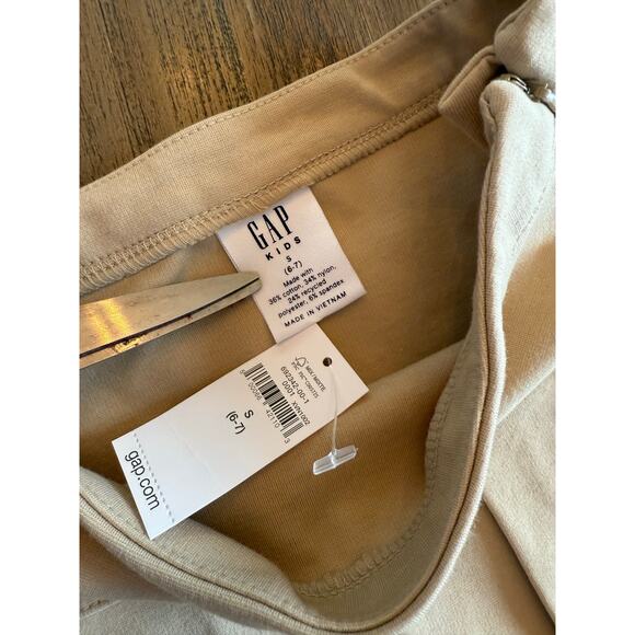 Gap Kids Pleated Khaki Uniform Skirt Girl's Small Size 6-7 NWT - Picture 6 of 7